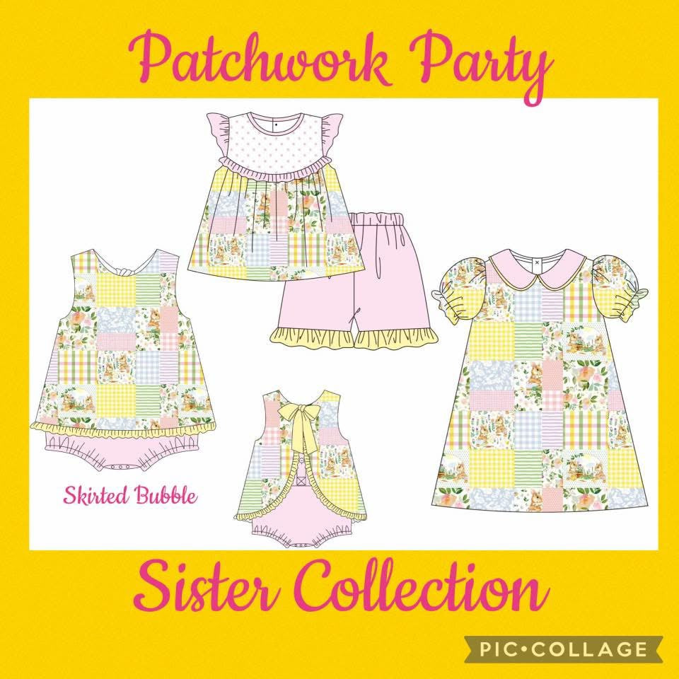 Patchwork Party Easter Sibling