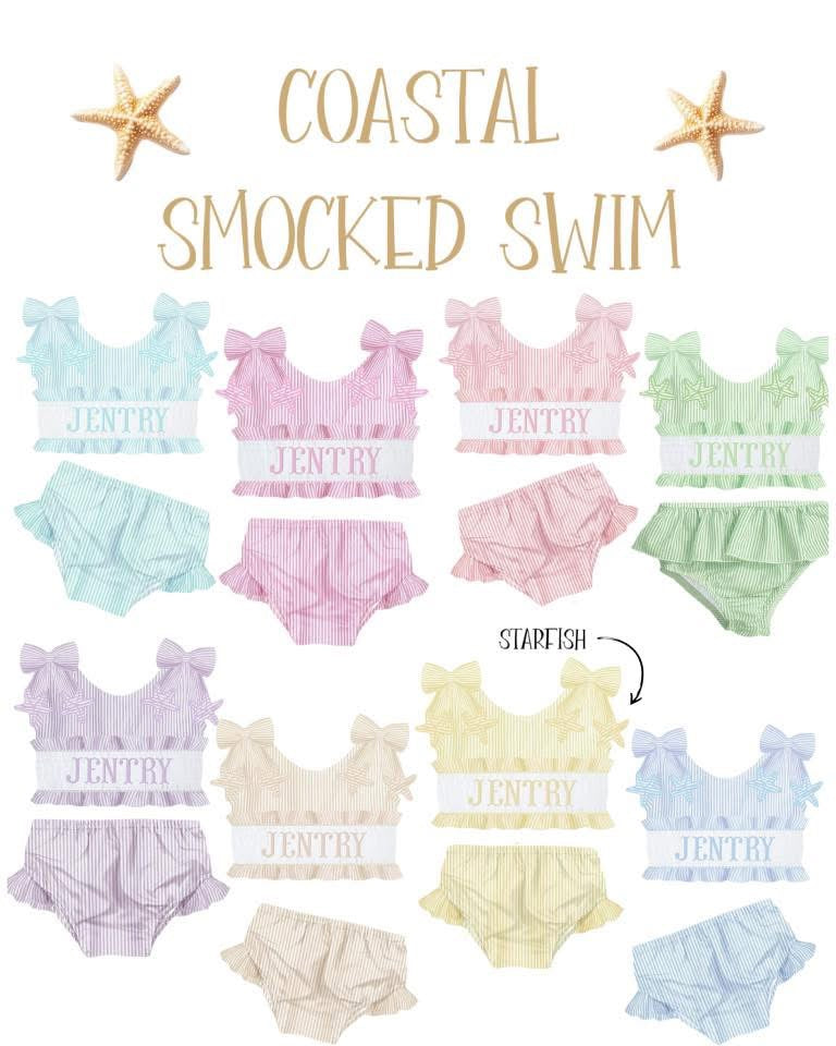 WS PO#51 Coastal Name Smock Swim ETA April to BBB