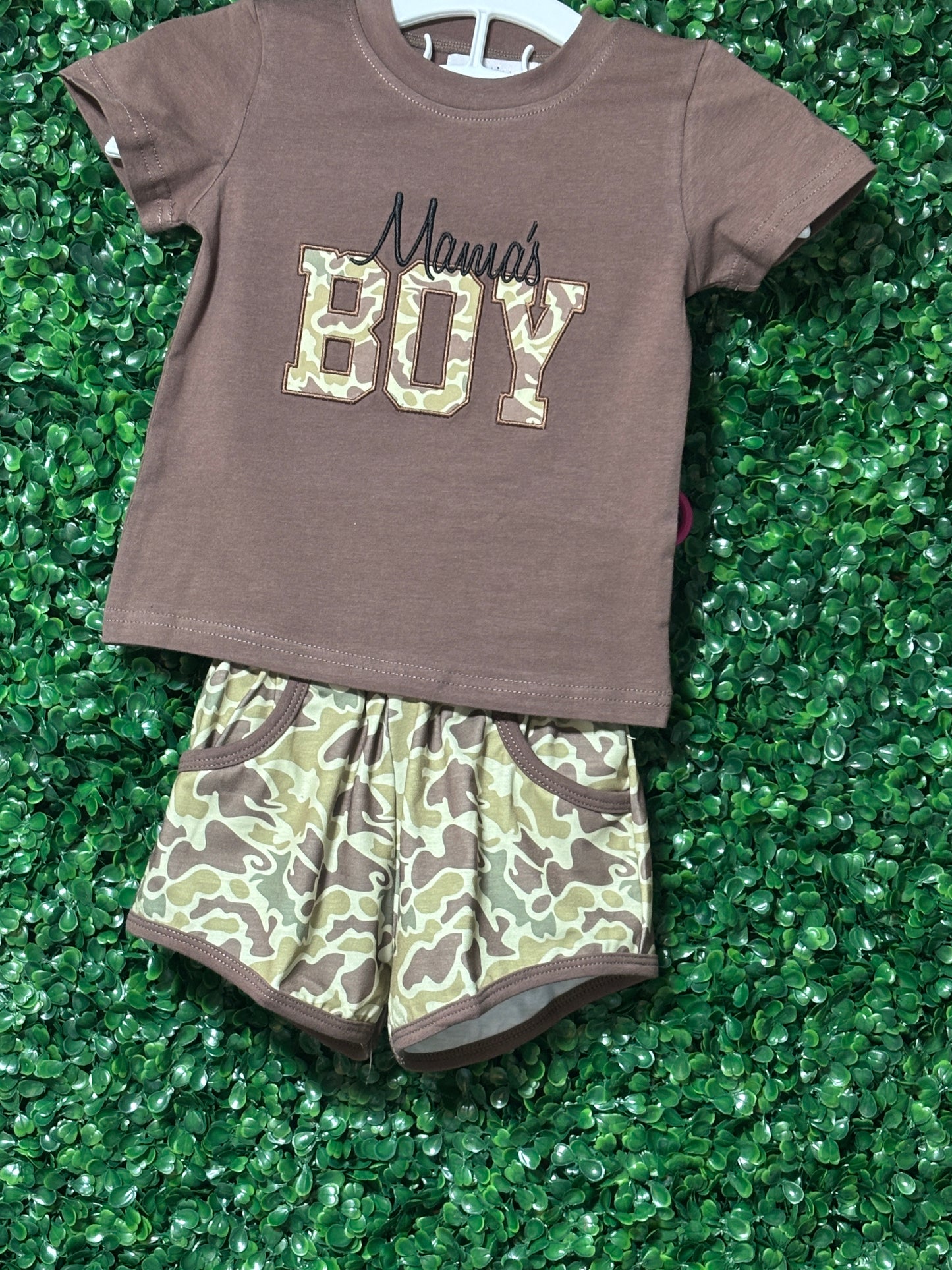 Mama’s Boy Camo Set