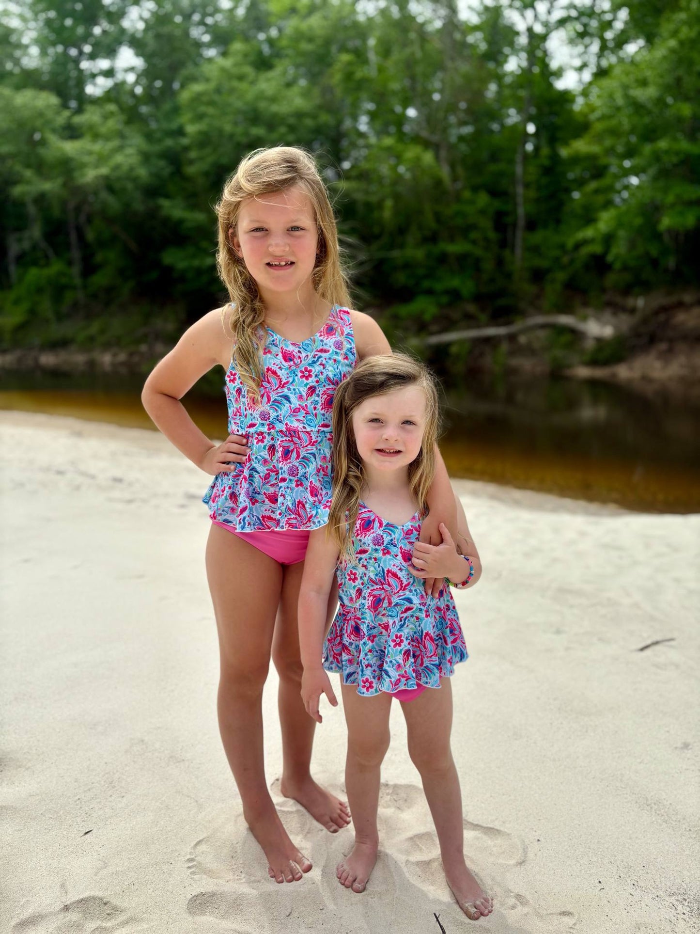 Tropical Paisley 2pc Tankini Swim