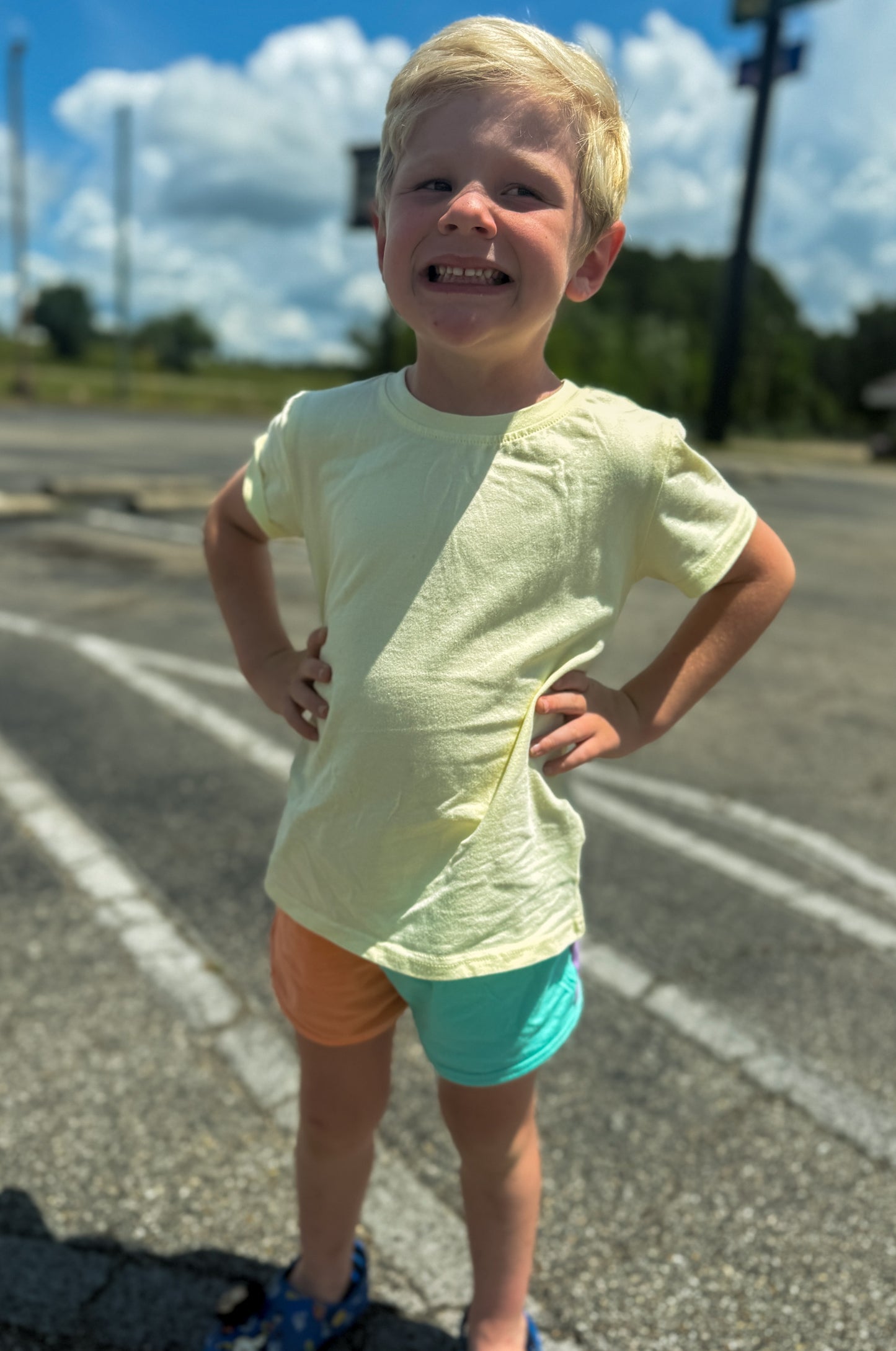 Springtime Colorblock Sibling Collection