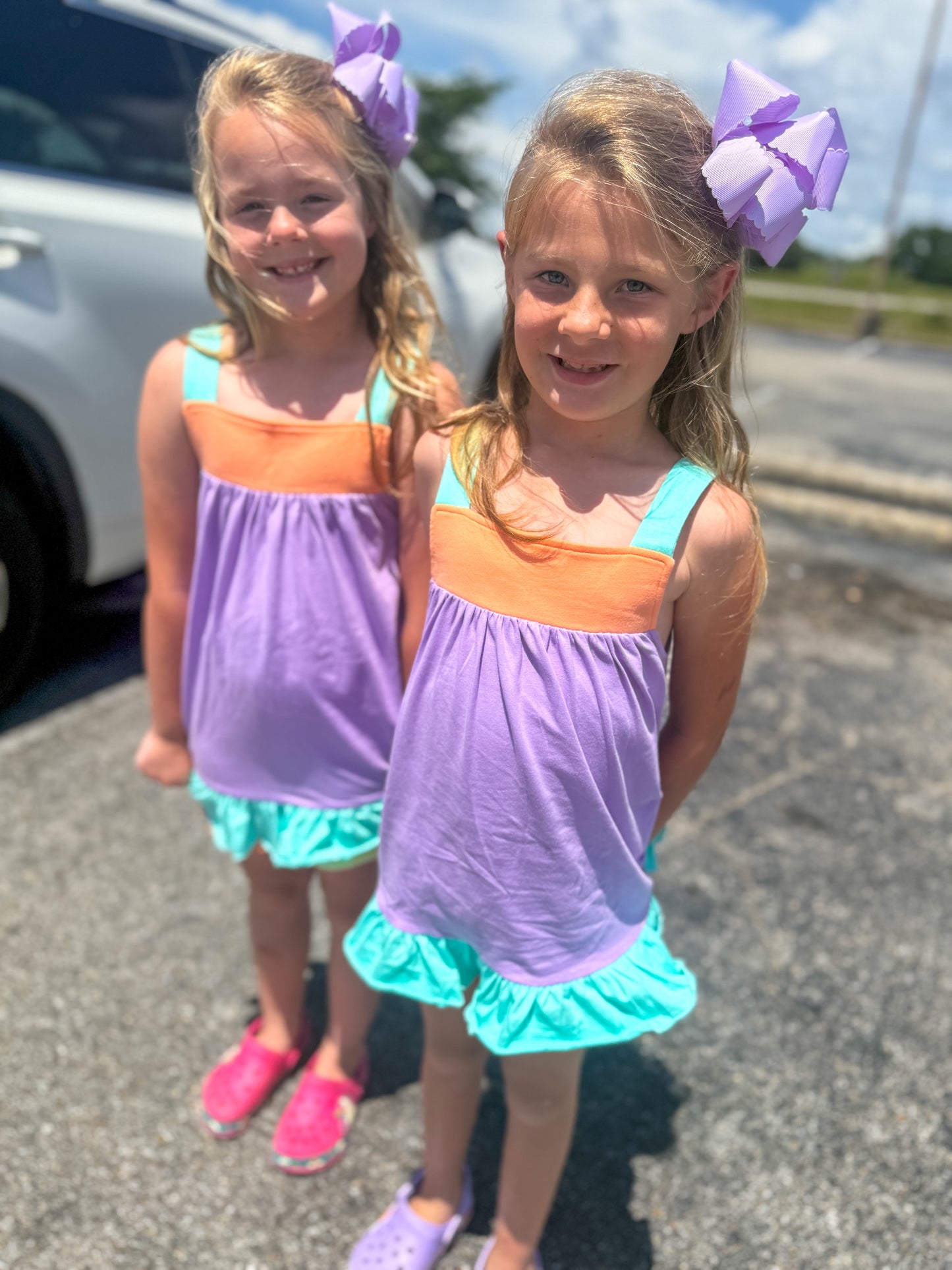 Springtime Colorblock Sibling Collection