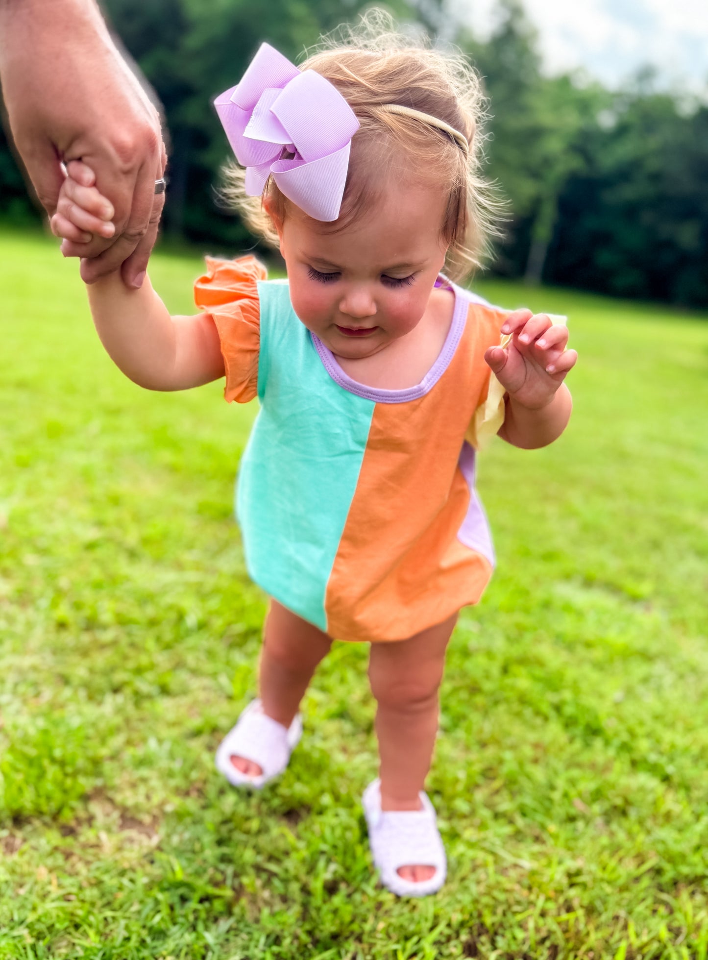 Springtime Colorblock Sibling Collection