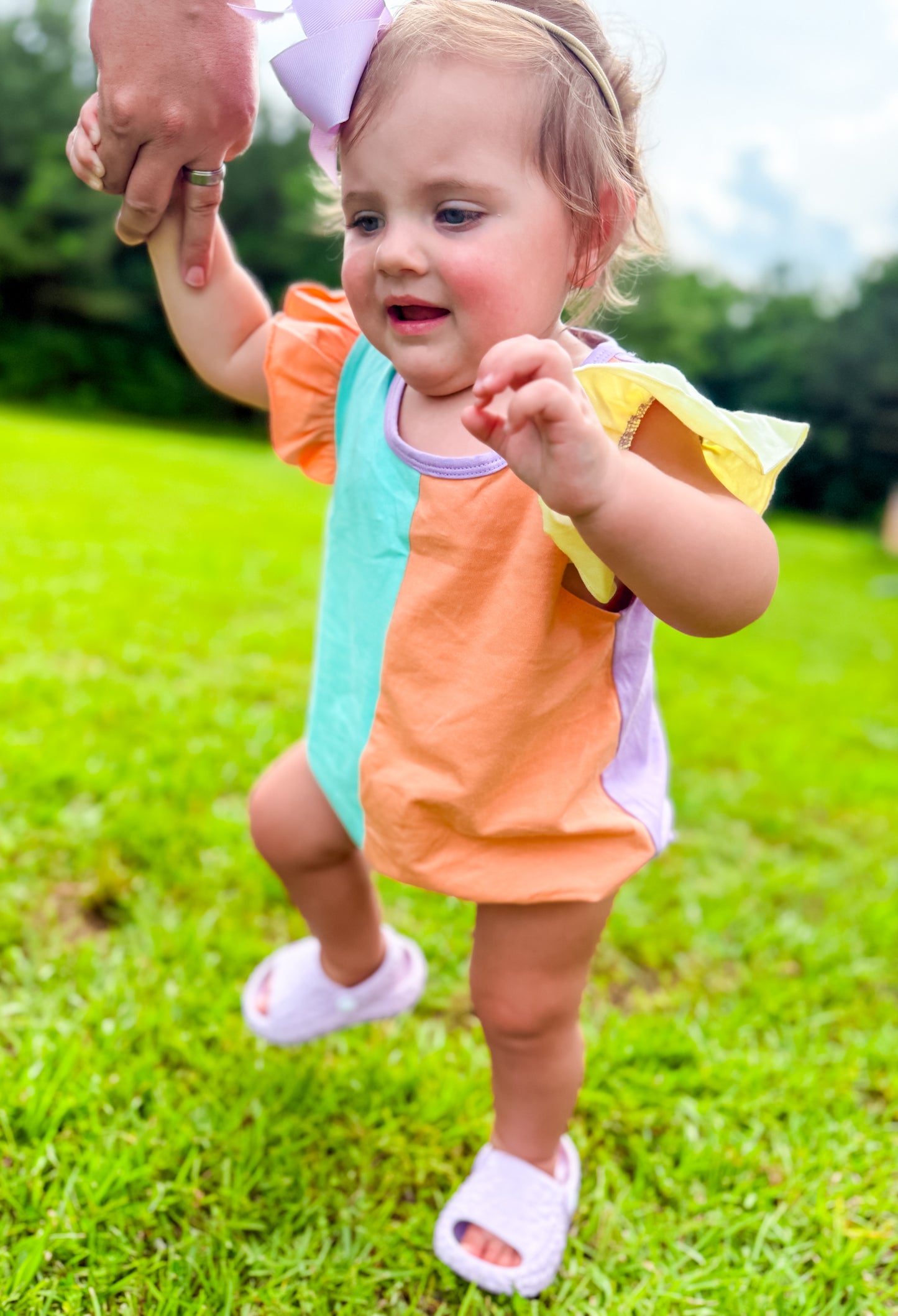 Springtime Colorblock Sibling Collection