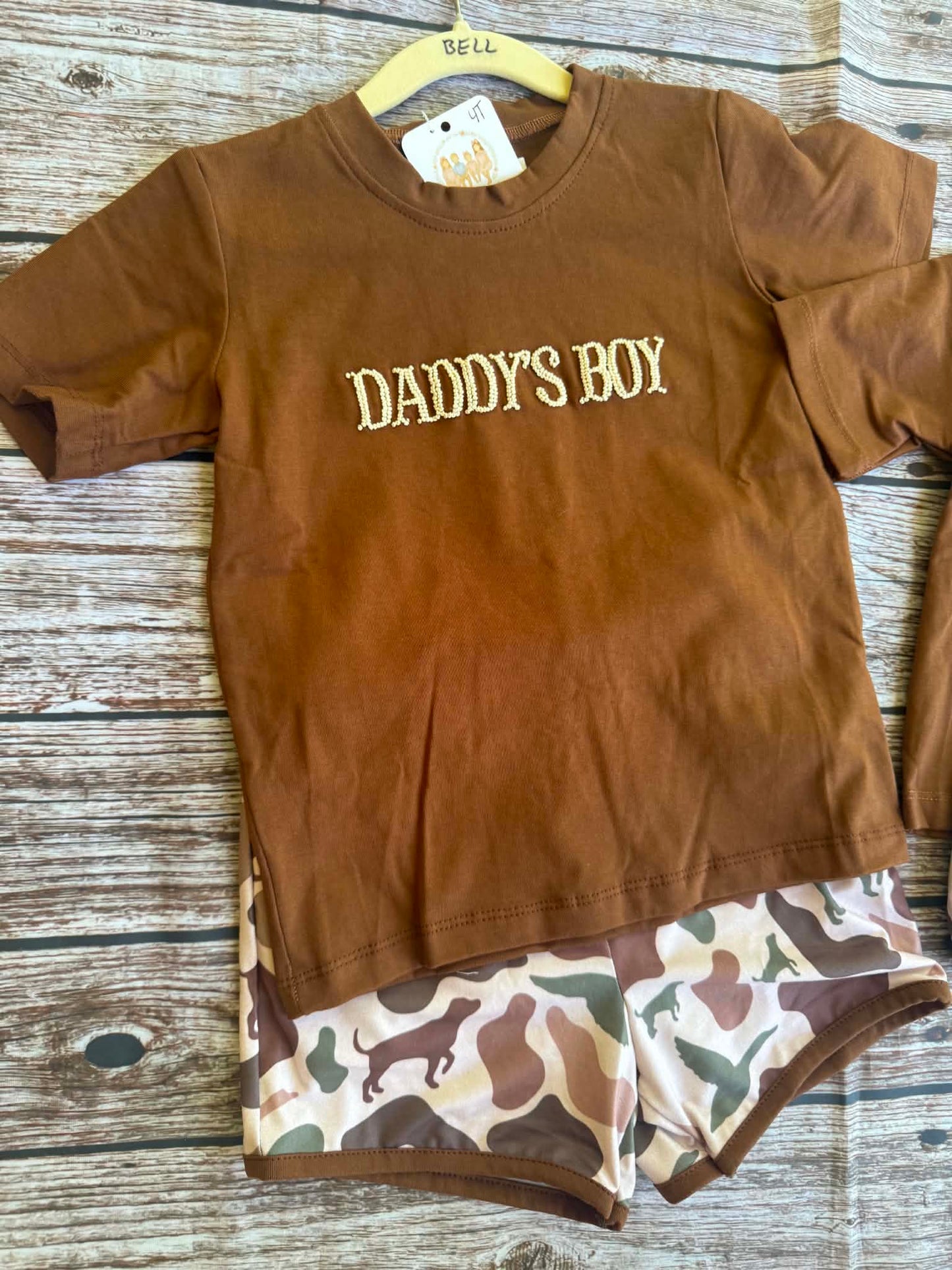 Daddy’s Boy Camo French Knot Collection