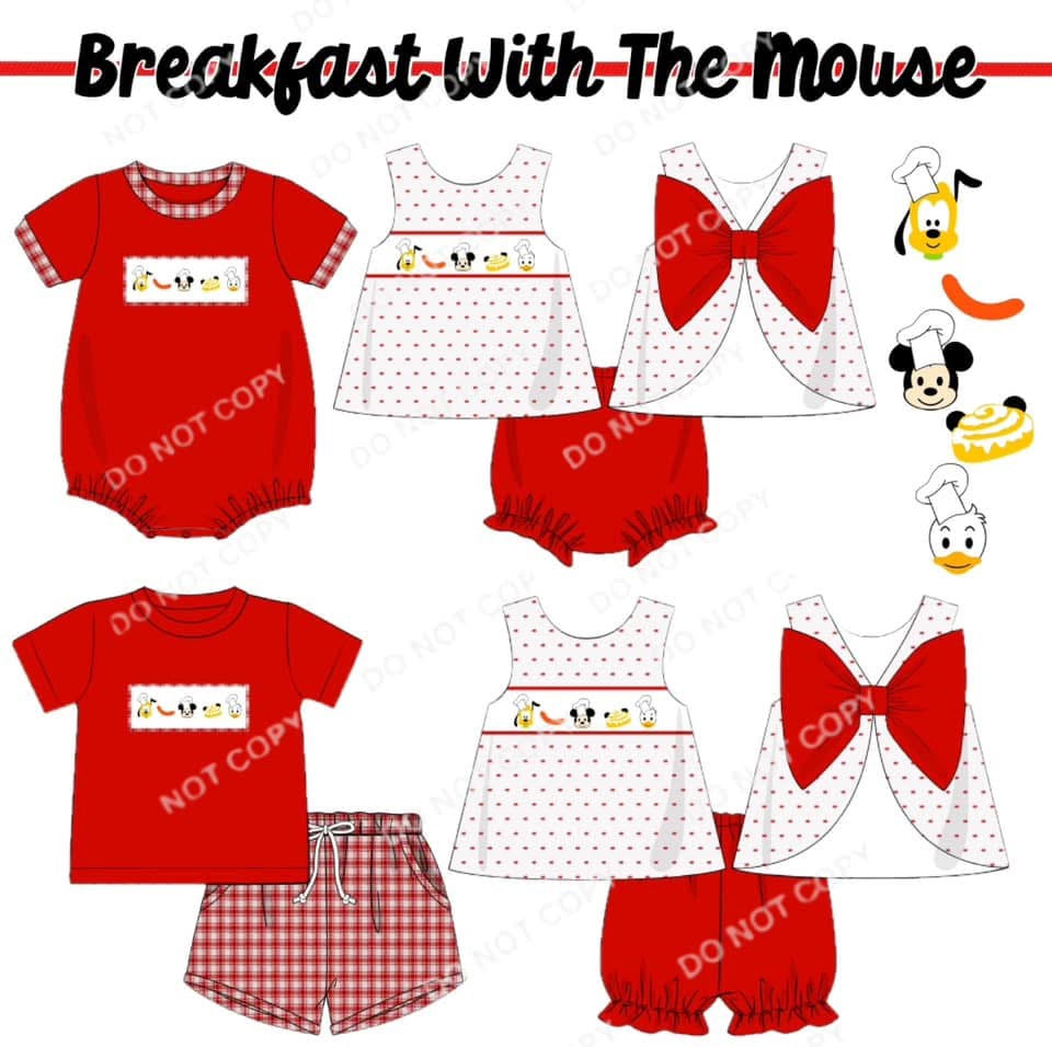 Breakfast With The Mouse Sibling Match