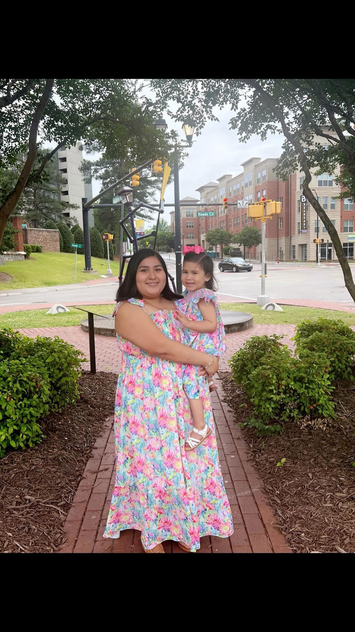 Floral Delight Smock Mommy & Me