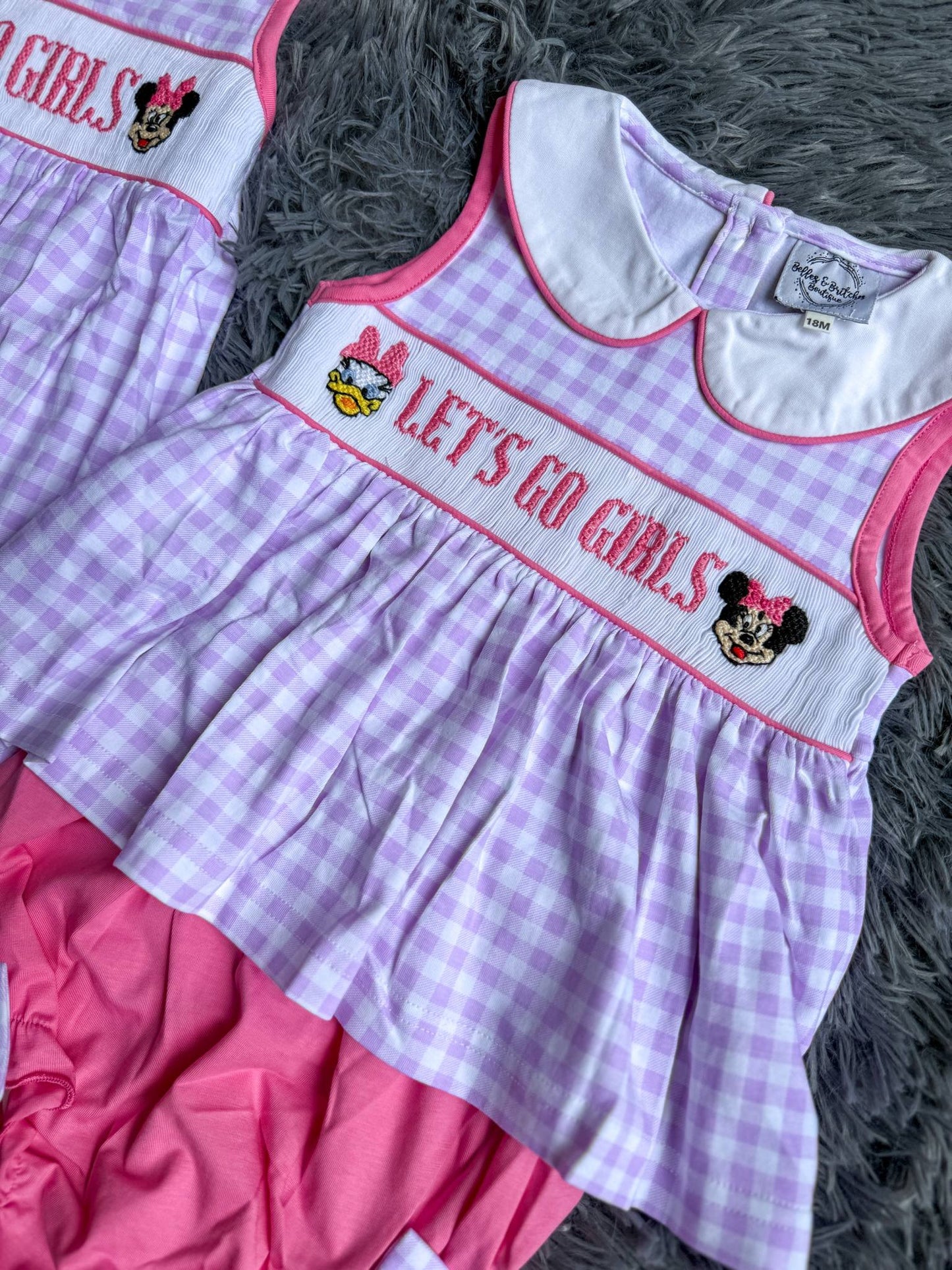 Let’s Go Girls Smocked Sister Collection