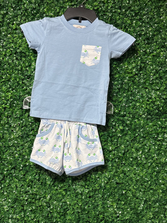 Crab Catchin’ Fun Shorties Set