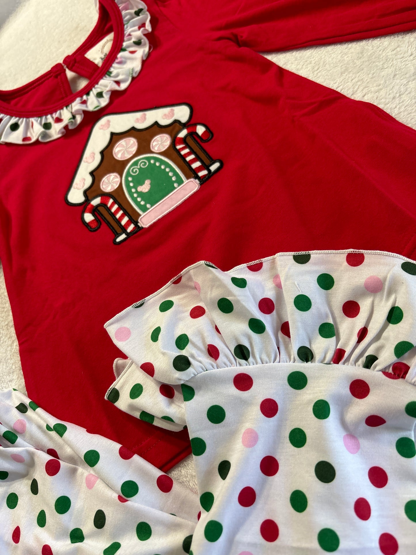 Gingerbread House Pant Set