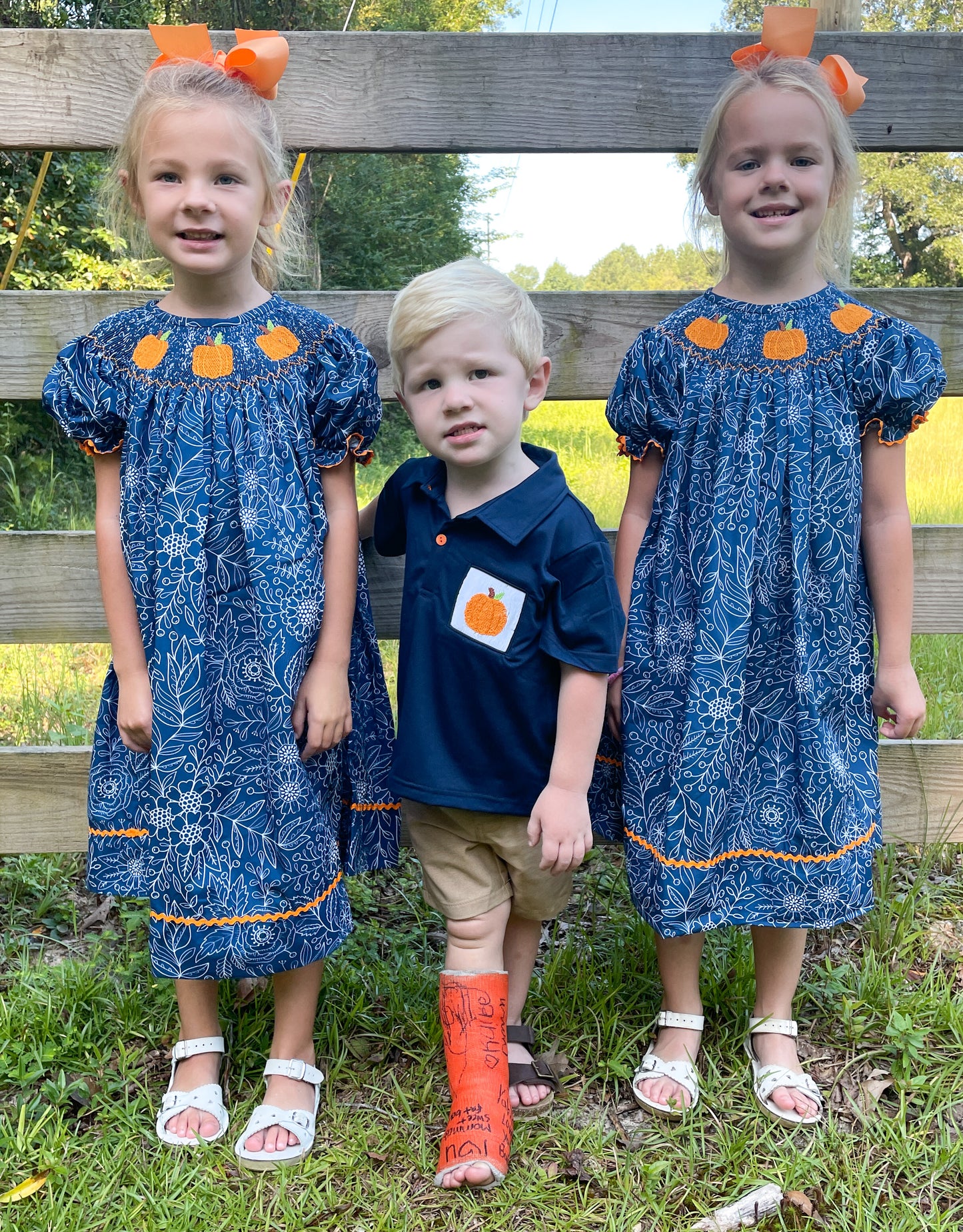 Favorite Pumpkin Smock Collection