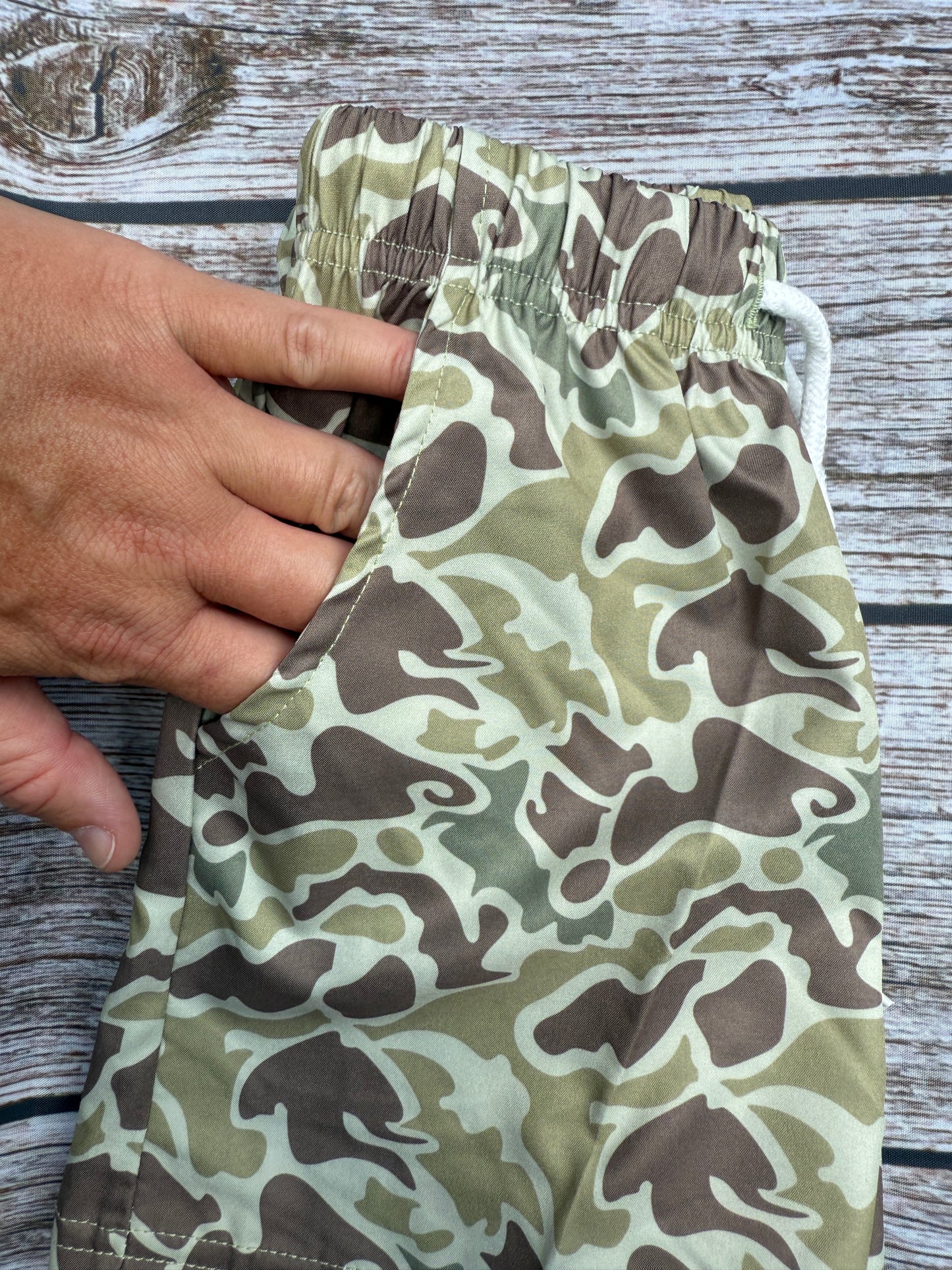 Performance Camo Shorts