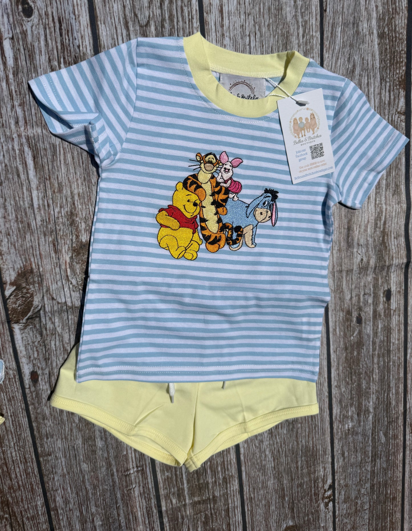 Honey Pot Pals Boys Short Set