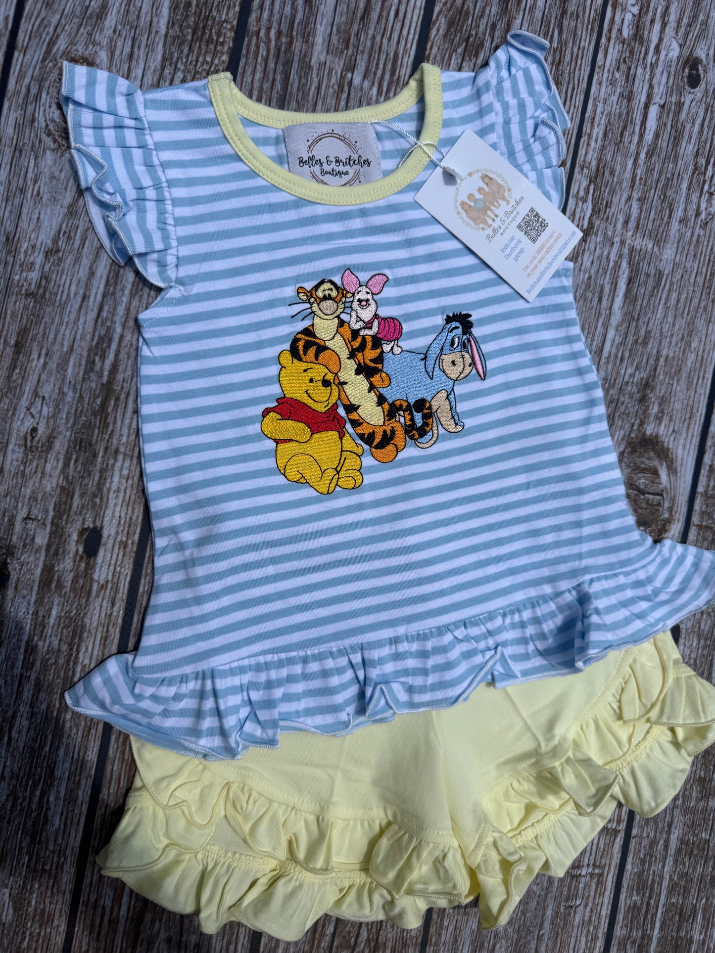 Honey Pot Pals Boys Short Set