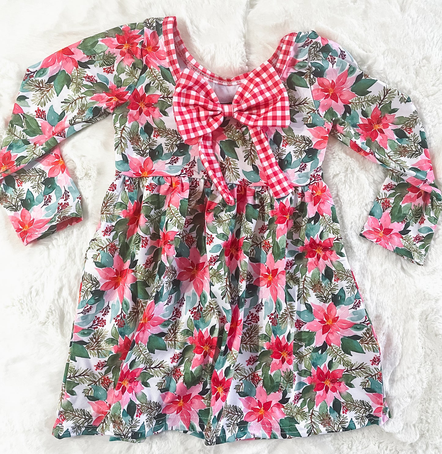 Christmas Floral Dress