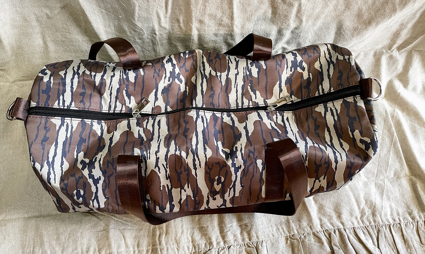 Camo Duffel Bag