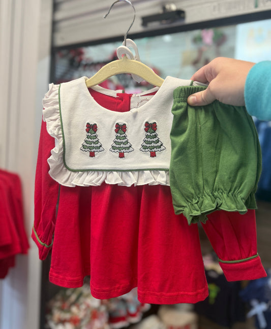 Evergreen Elegance Bloomer Set