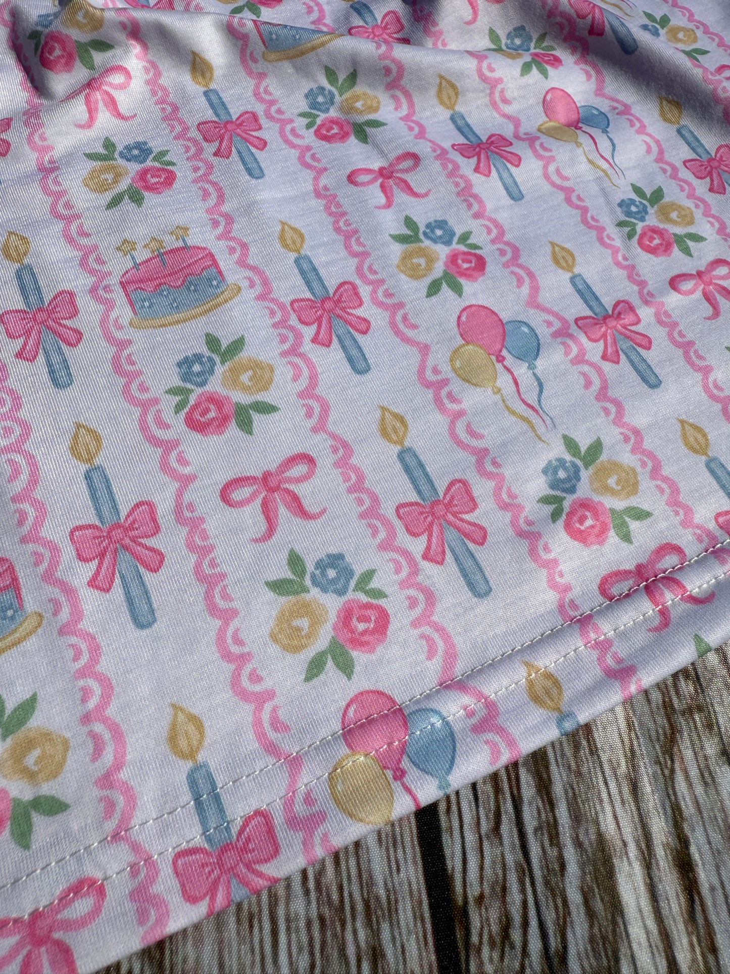 Birthday Beauty Girls Ruffle Dress
