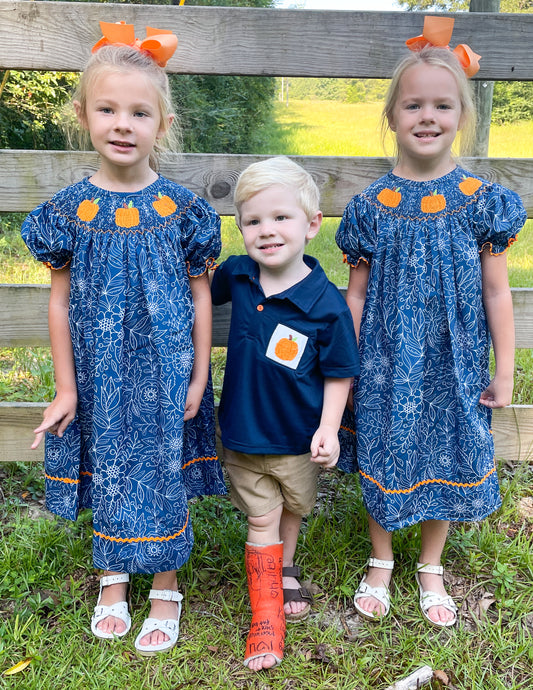 Favorite Pumpkin Smock Collection