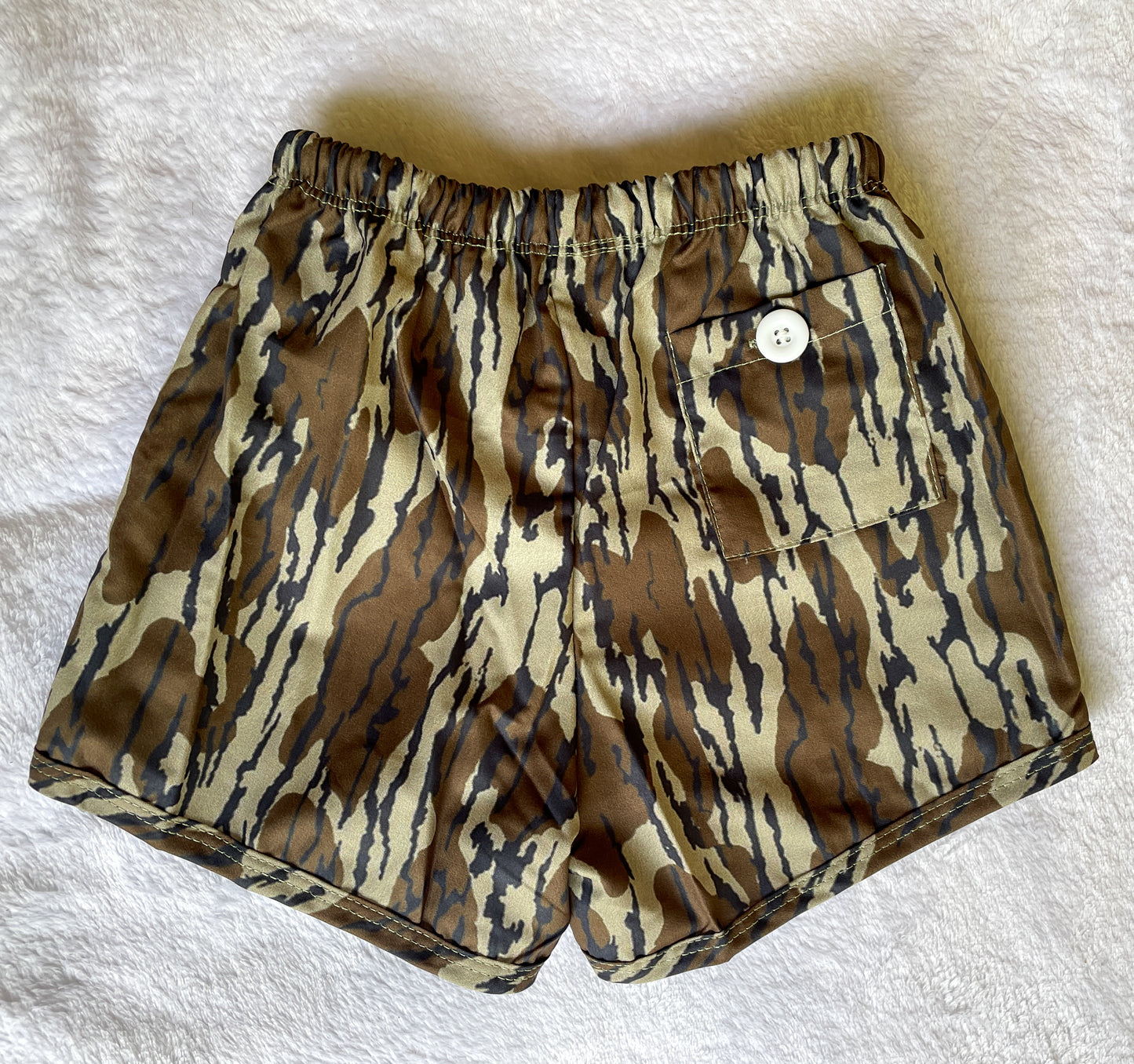 Camo BLand Fishing Shorts