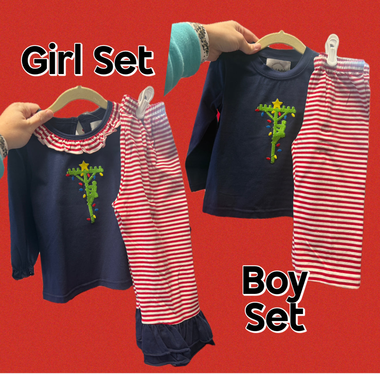 Lineman Sibling Christmas