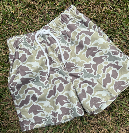 Performance Camo Shorts