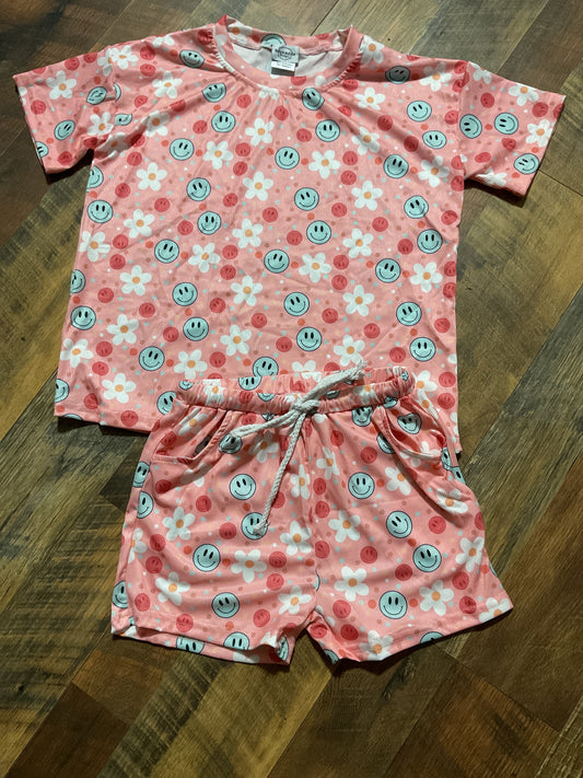 Peace Out Ribbed Set