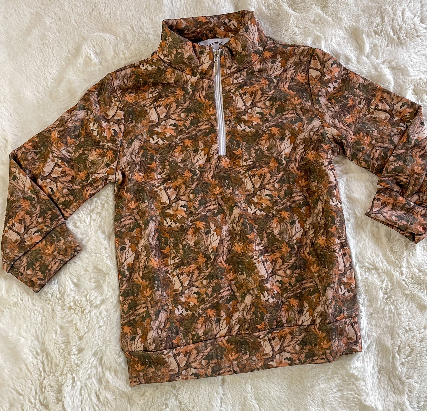 Camo Quarter Zip