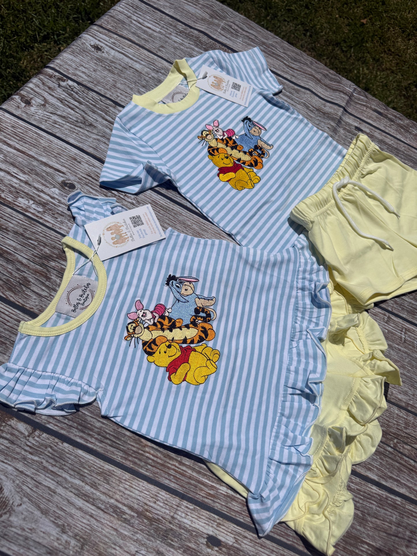 Honey Pot Pals Boys Short Set