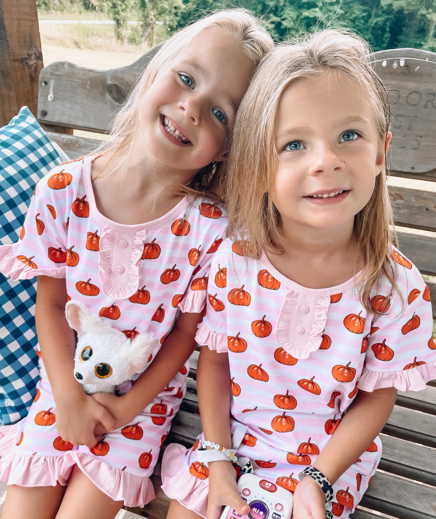 Pumpkin Sibling Jammies