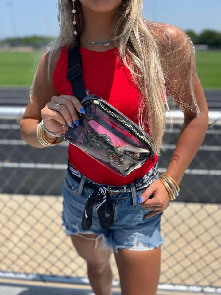 Clear Gameday Bumbag