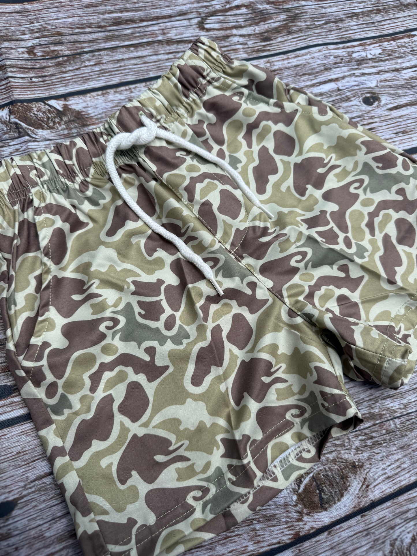 Performance Camo Shorts