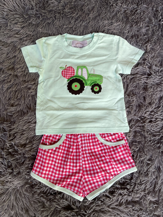 Rolling Into School Boy Short Set