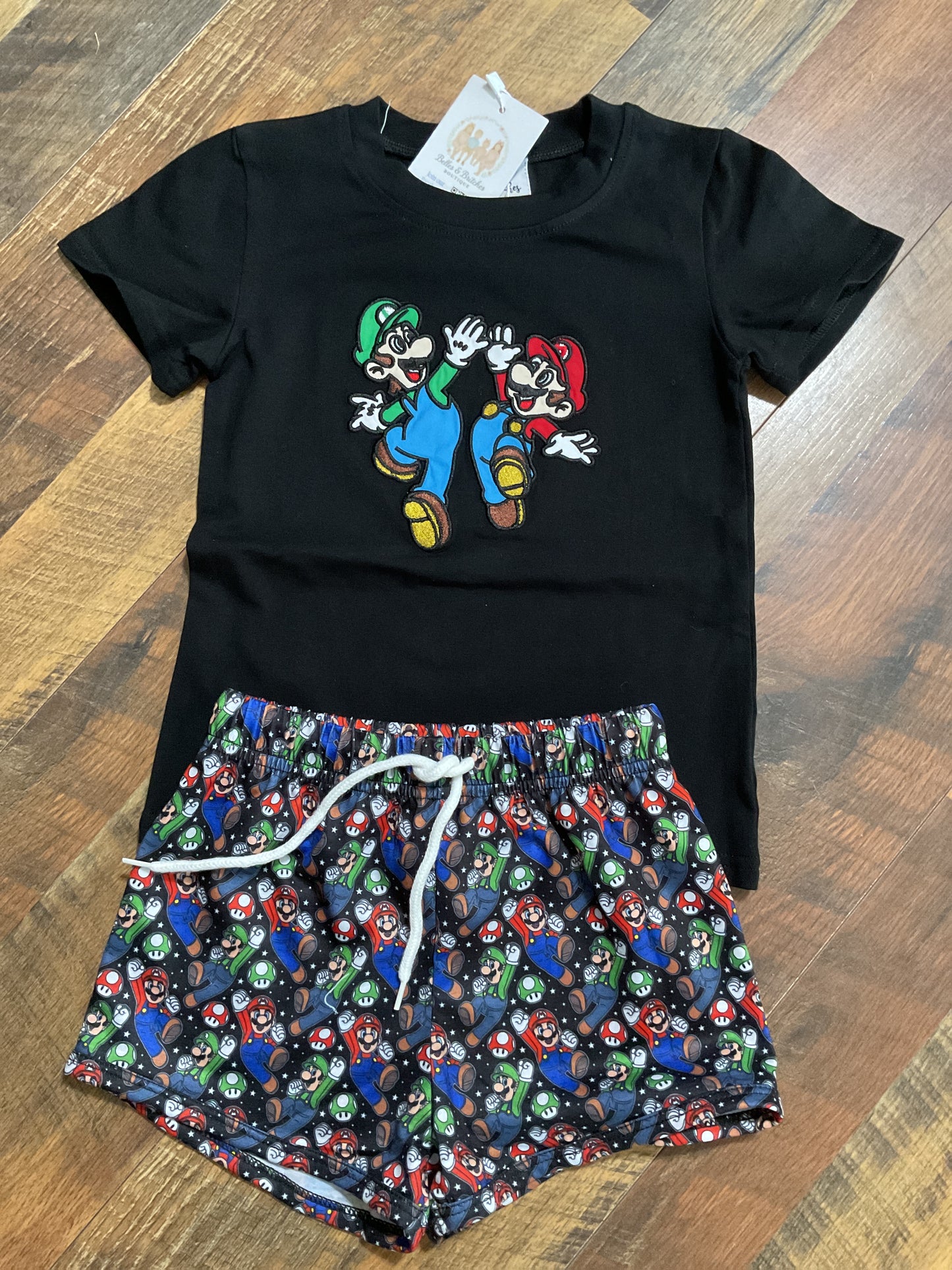 Level Up Cuties Boy Short Set