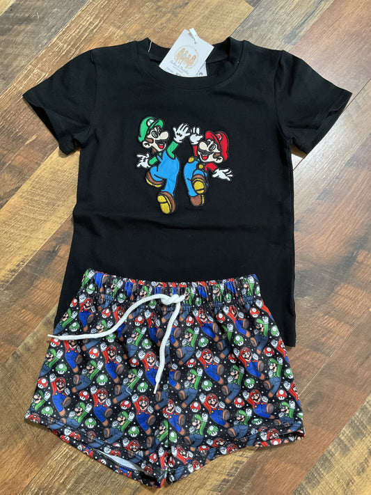 Level Up Cuties Boy Short Set