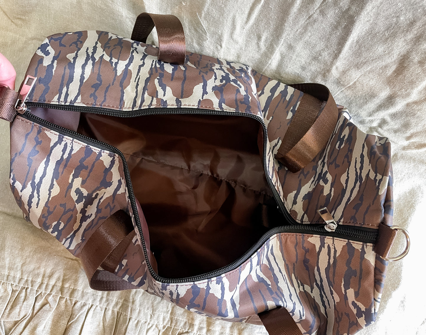 Camo Duffel Bag