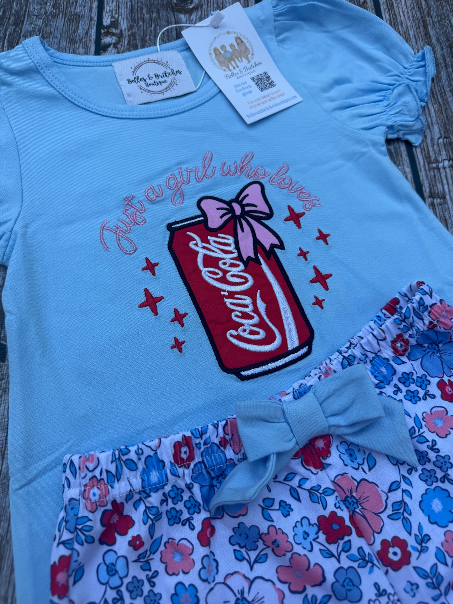 The Soda Shop Girl Short Set