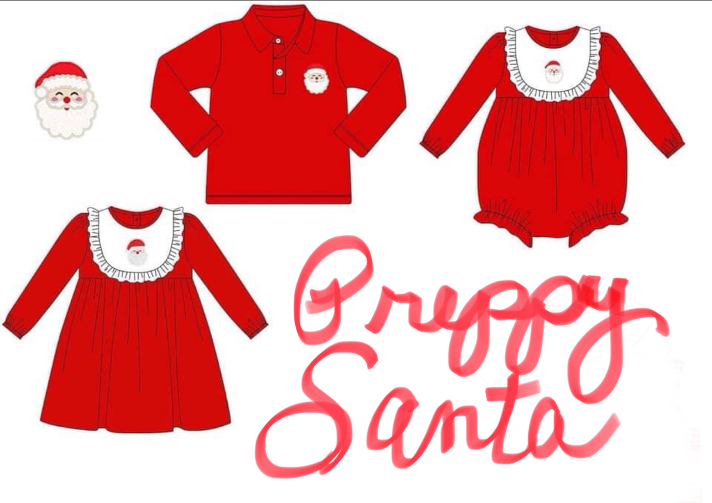 Preppy Santa Collection