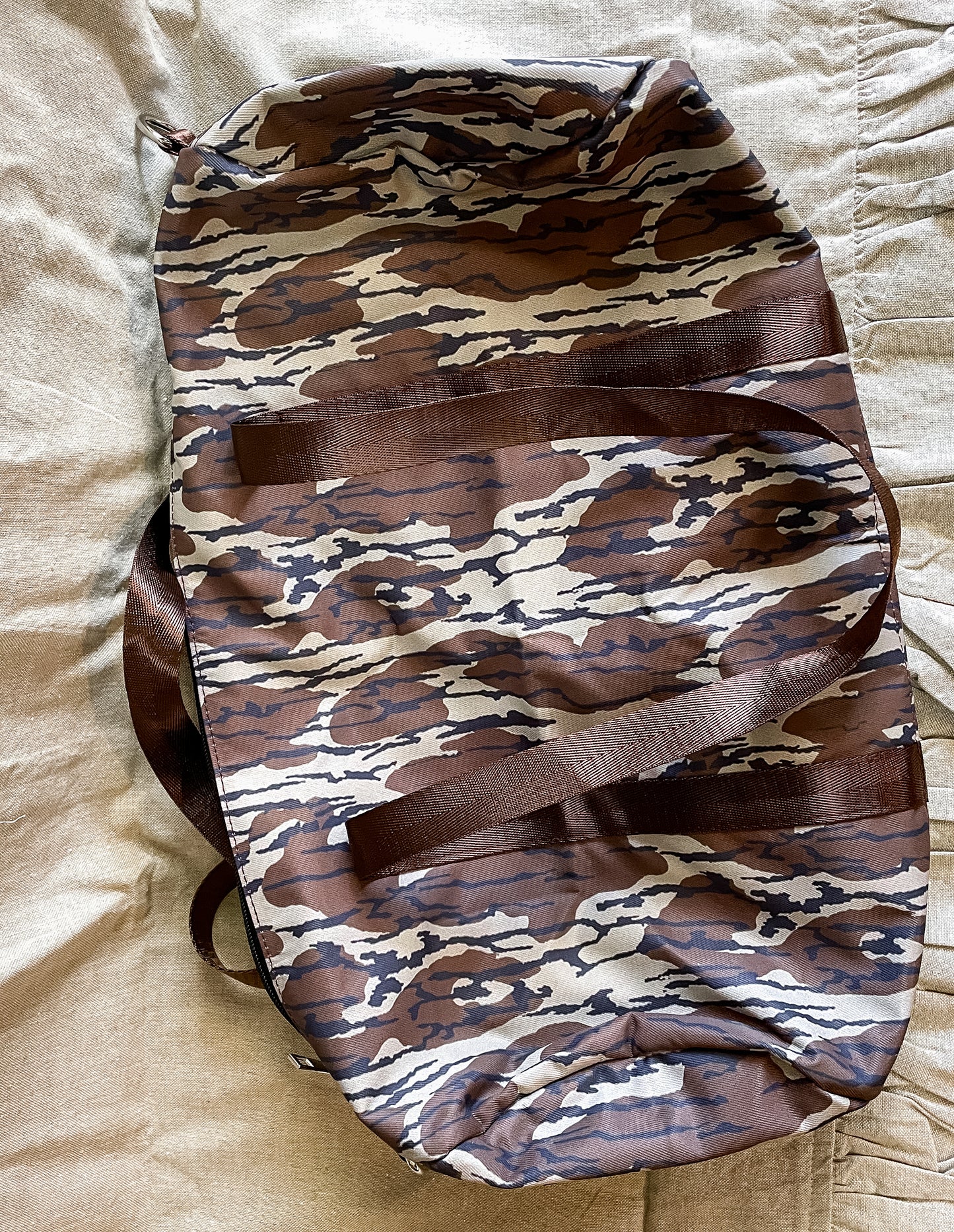 Camo Duffel Bag