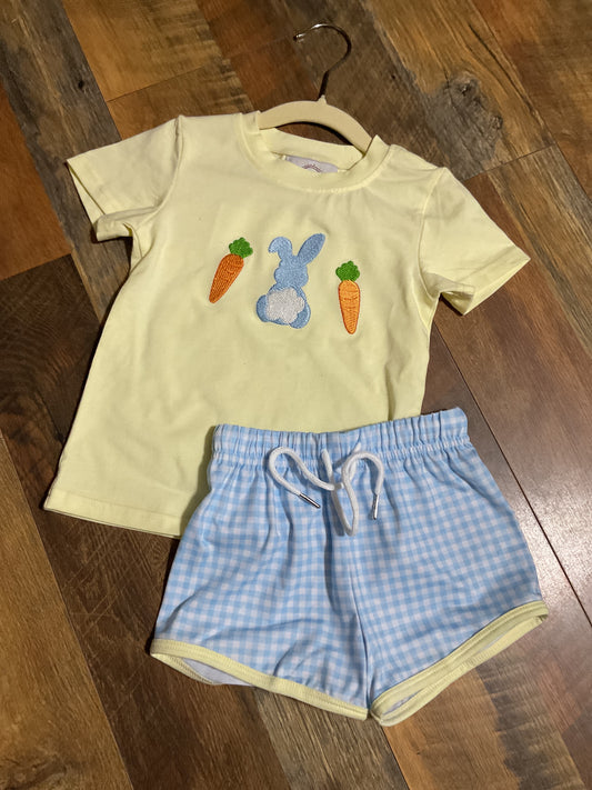 Cottontail Cuties Boy Short Set