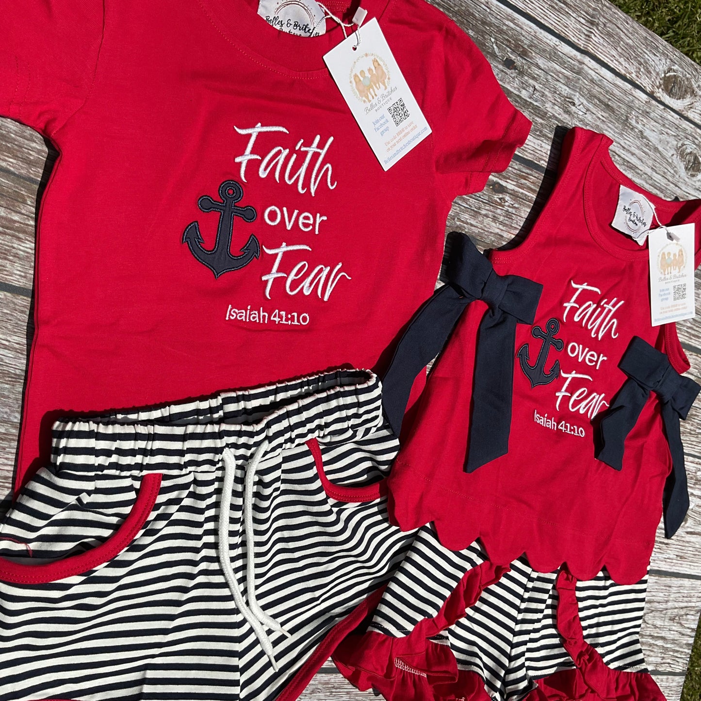 Faith Over Fear Short Set
