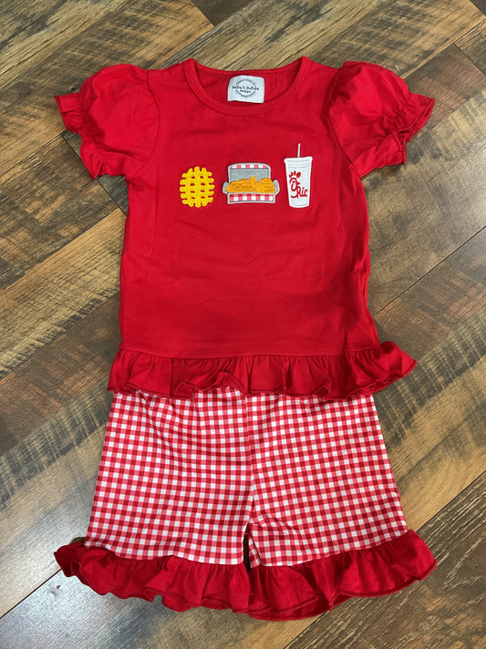 My Pleasure Girl Short Set