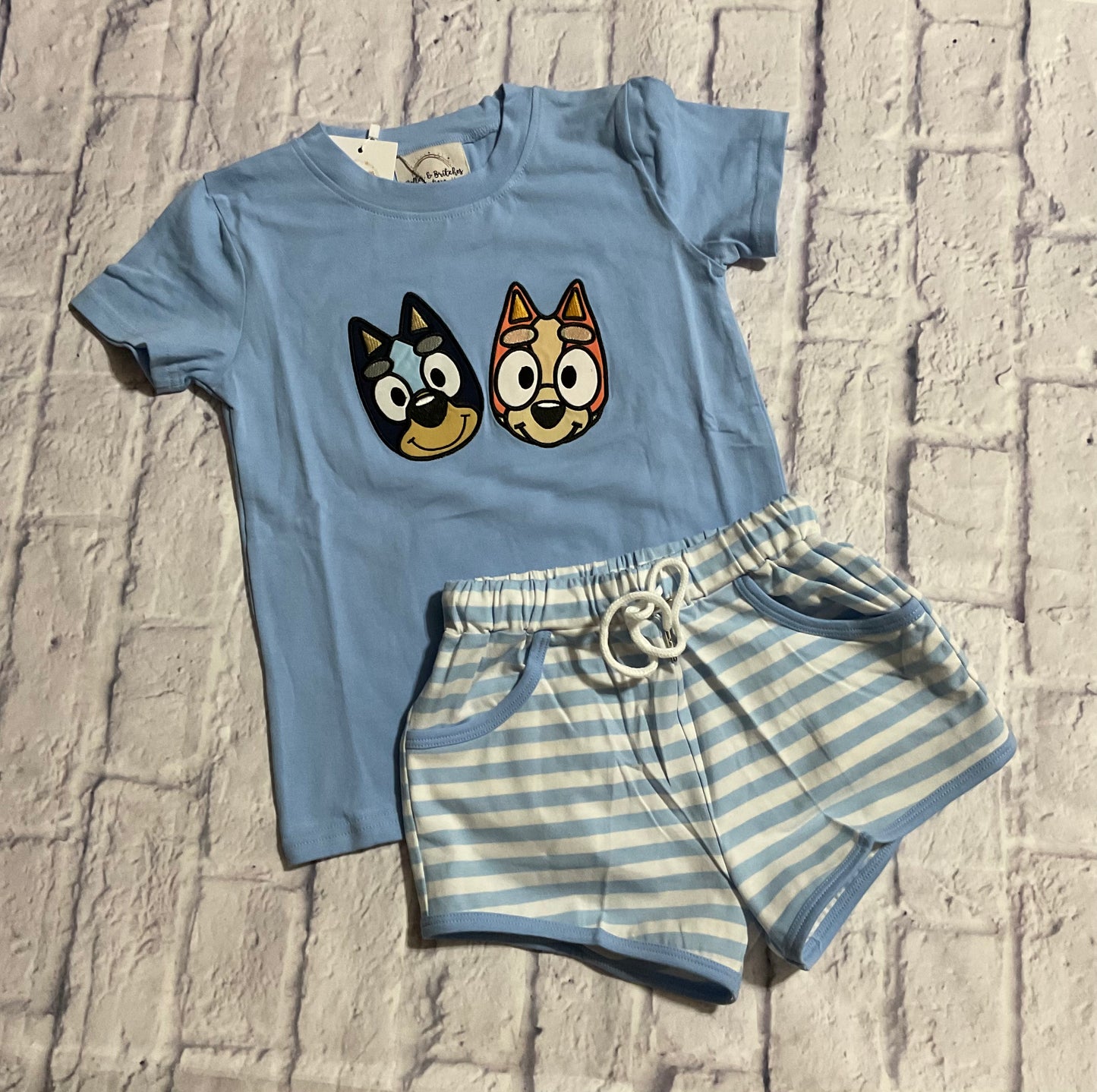 Special Collection #38 Heeler Boy Short Set