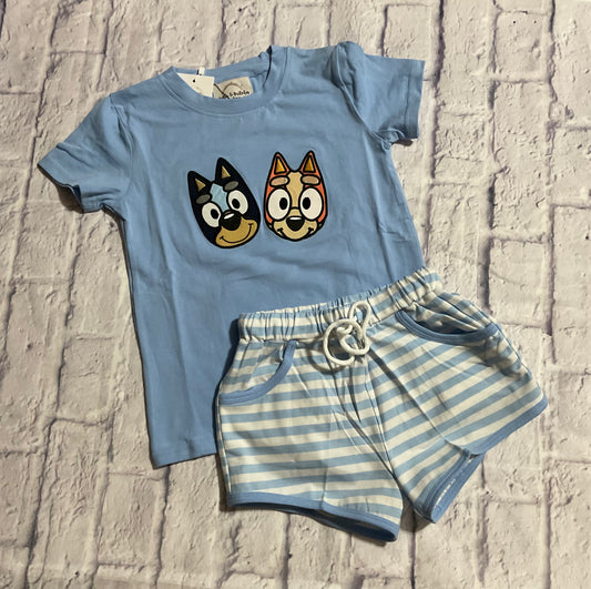Special Collection #38 Heeler Boy Short Set