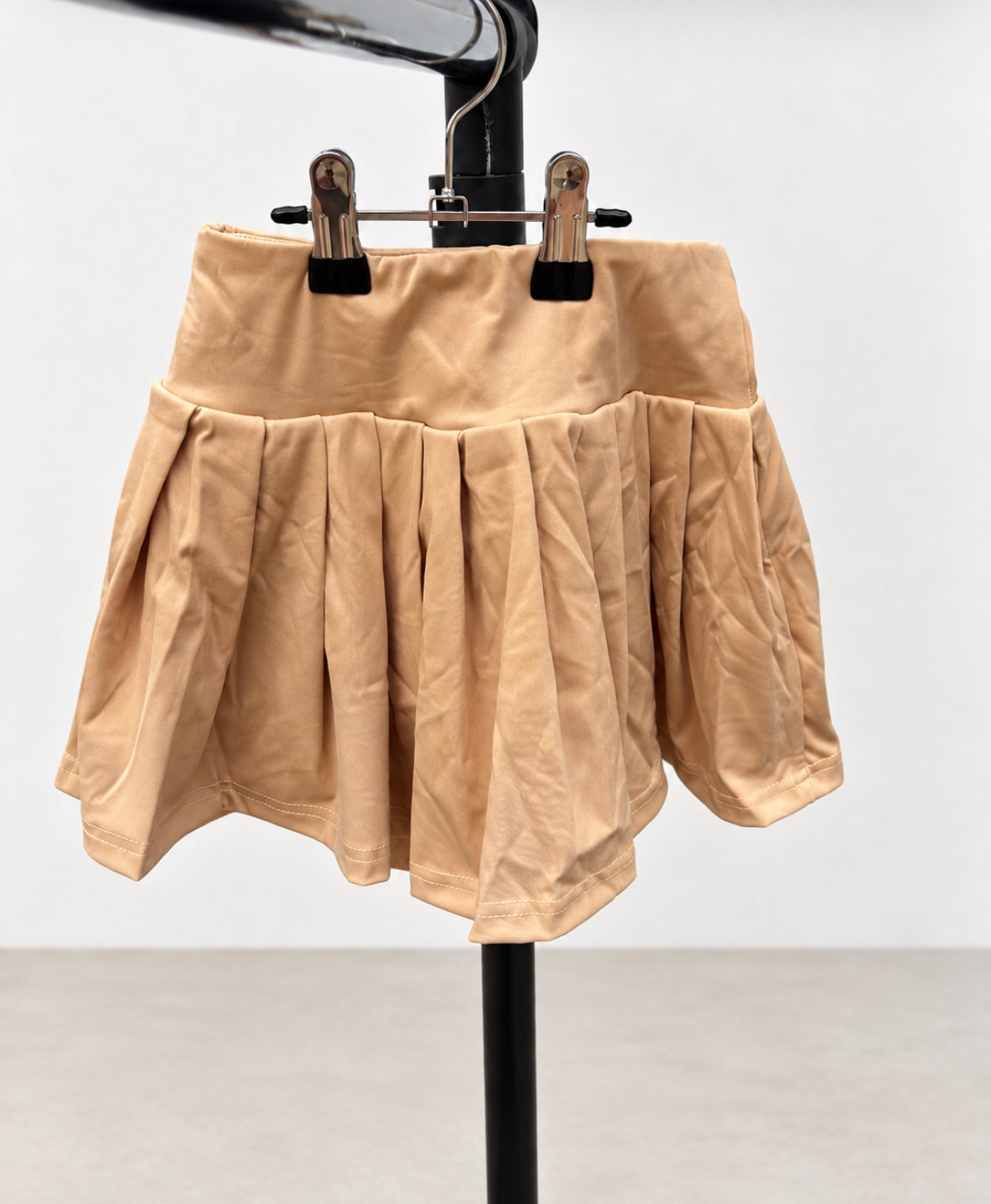 Preppy Pleated Girls Athletic Skorts