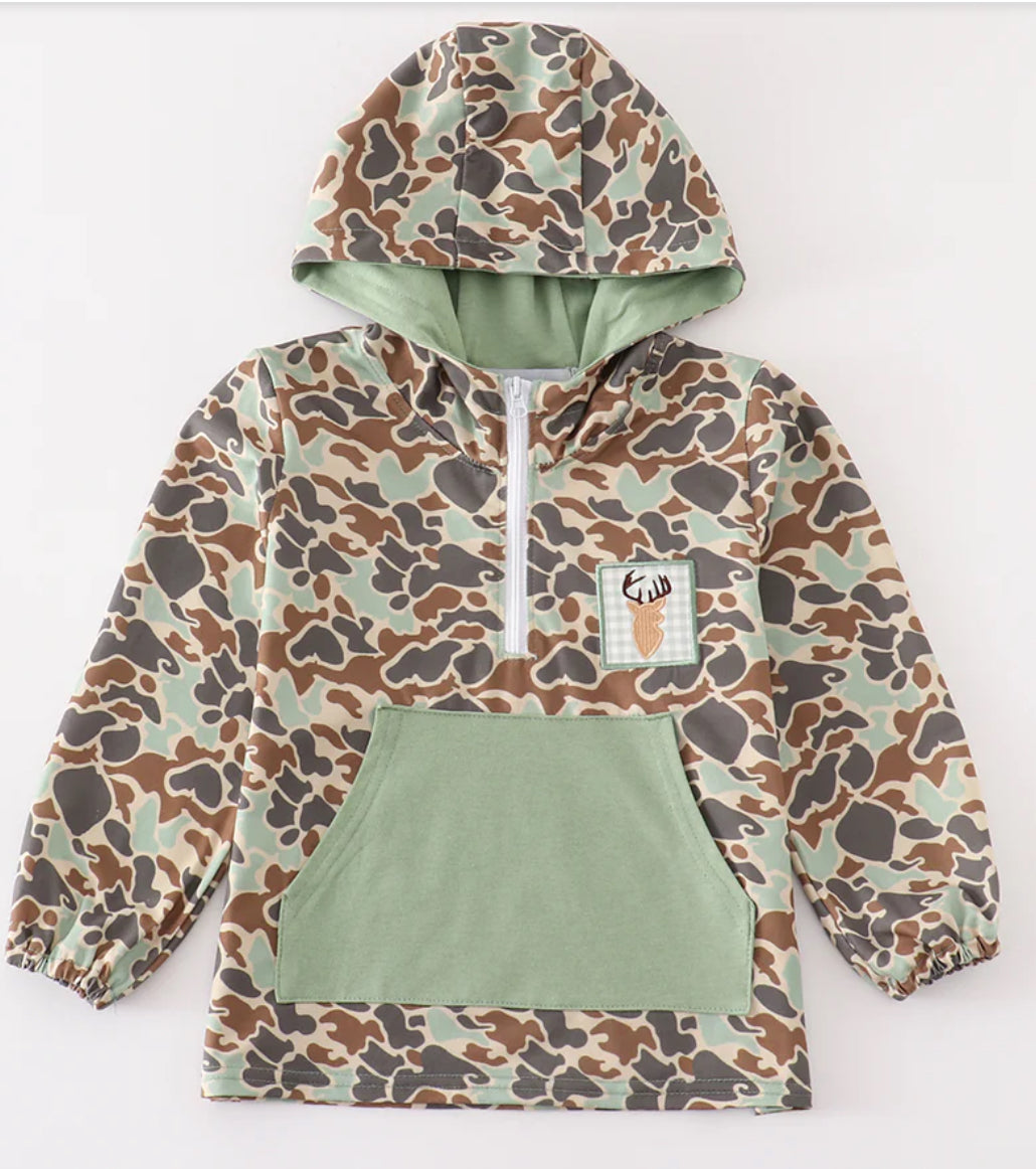 Camo Deer Hoodie