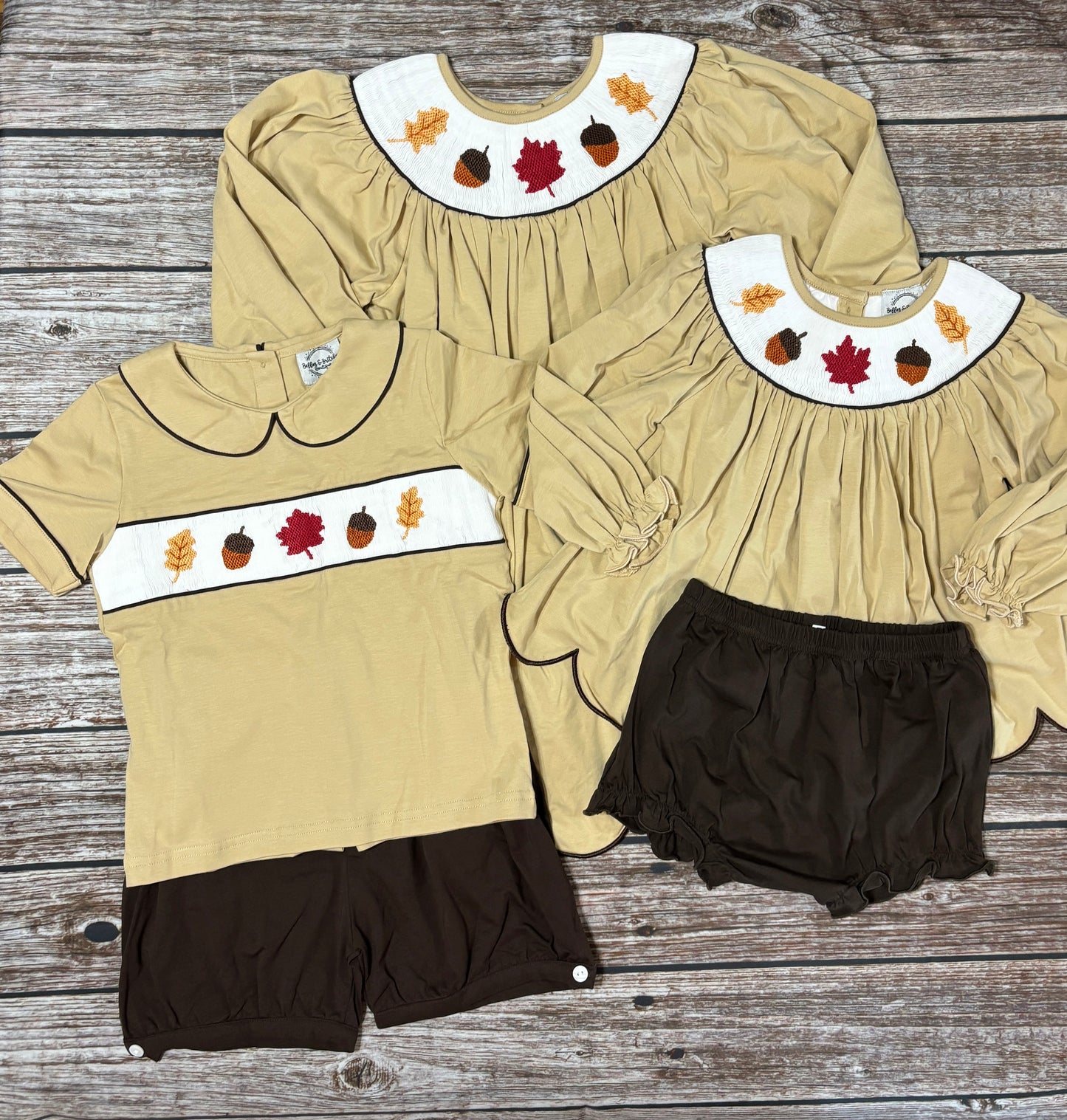 Fall Leaves Smock Collection