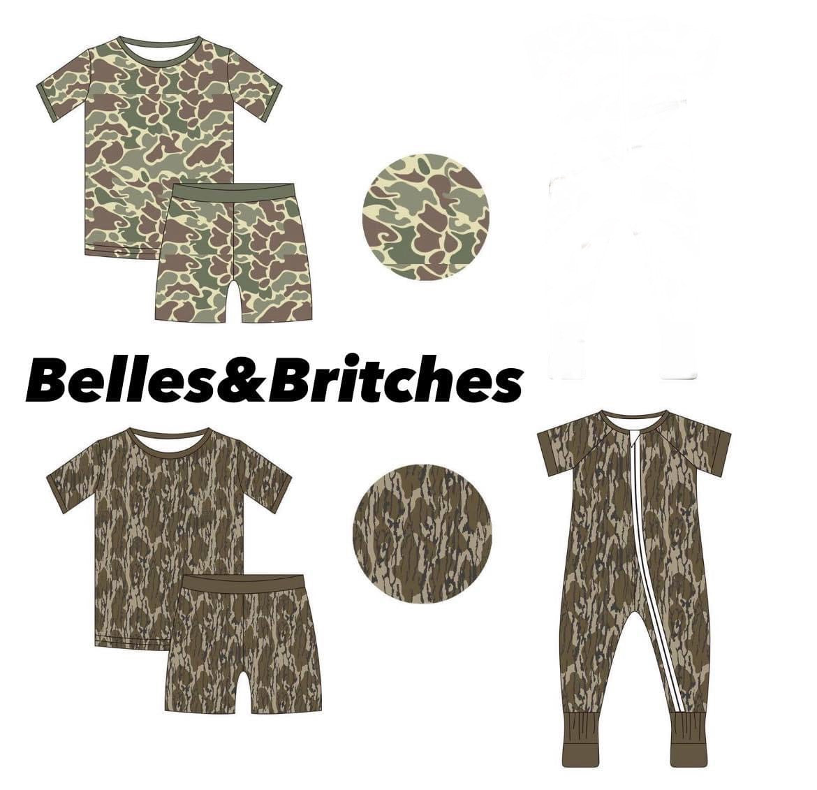 The Hunt Is On Camo Sleepwear