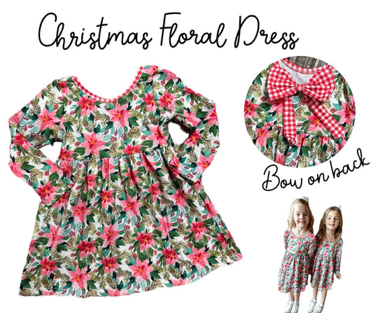 Christmas Floral Dress