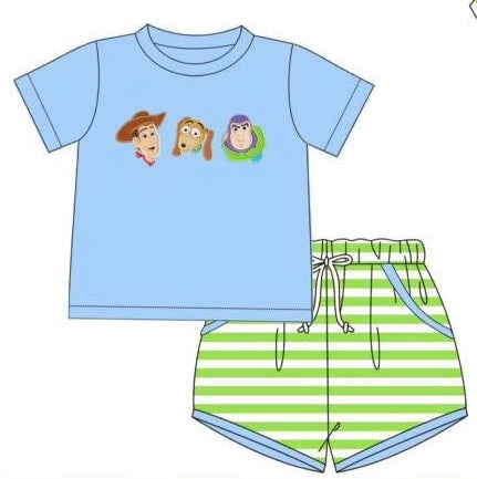 Special Collection  #58 Toyland Friends Boy Short Set